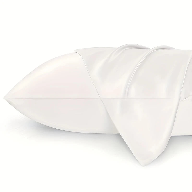Mulberry Silk Pillowcase, Envelope Pillowcase, Satin Weave - Breathable And Cool Pillowcase For Summer, Machine Washable - Elegant Gift For Women
