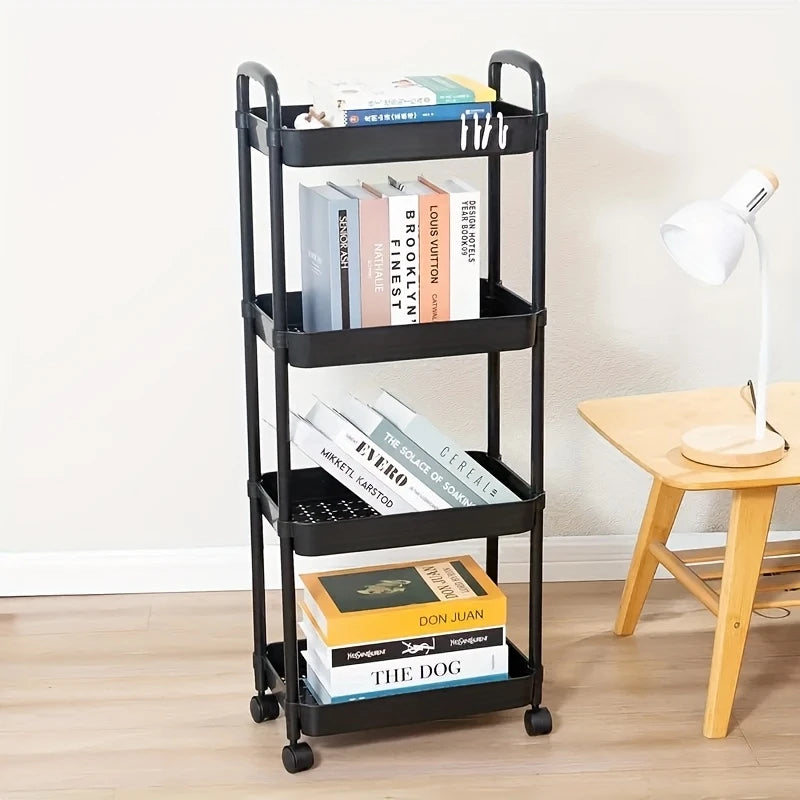 2-Tier/3-Tier/4-Tier Multi-Functional Rolling Storage Cart