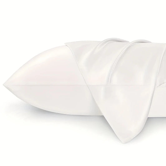 Mulberry Silk Pillowcase, Envelope Pillowcase, Satin Weave - Breathable And Cool Pillowcase For Summer, Machine Washable - Elegant Gift For Women